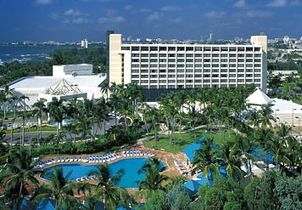 Aerial view Hotel renaissance Jaragua